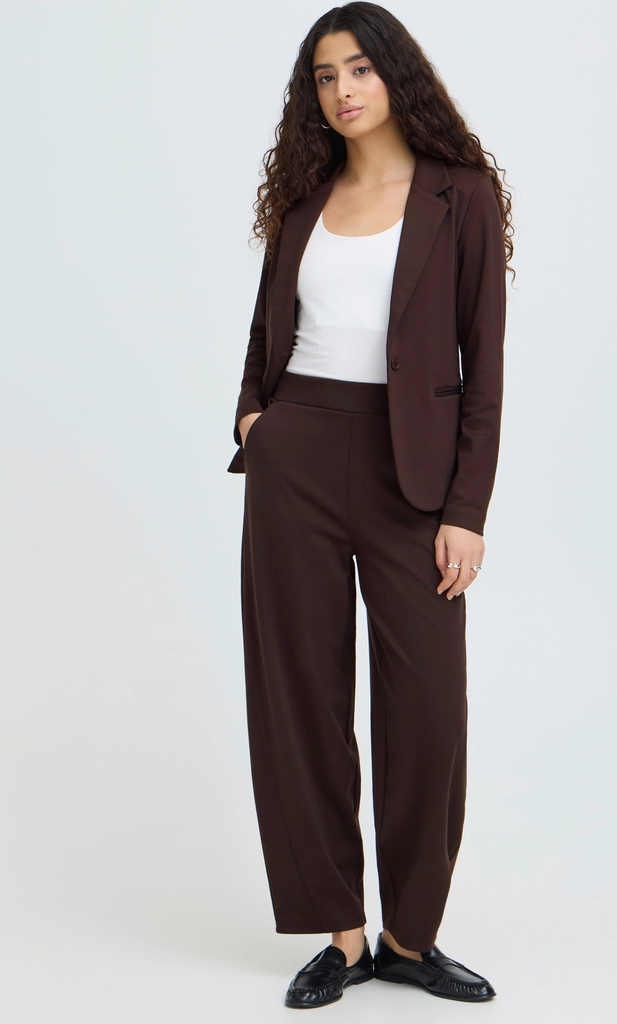 ichi ihkate barrel pants chocolate torte