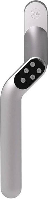 Yale Code Handle Left - Satin Chrome