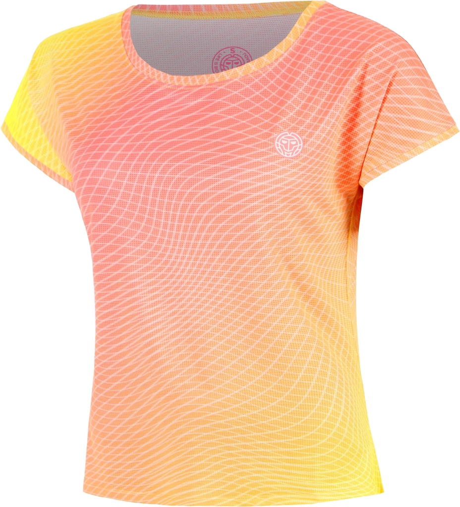 out of control capsleeve t-shirt damer-pink, neongul