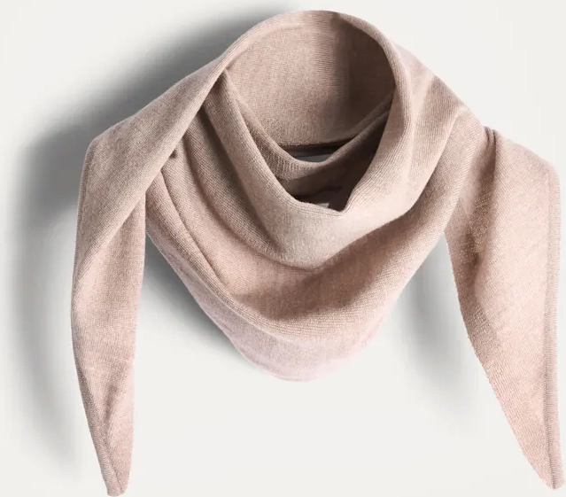 Cubus Merino Triangel Skjerf - Beige