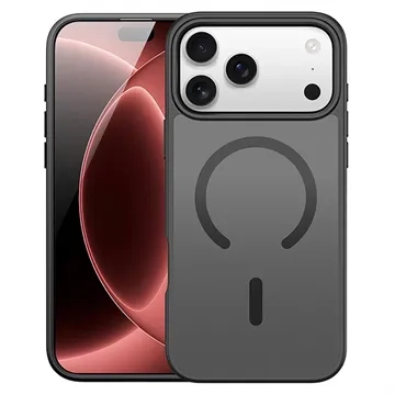 iPhone 18 Pro Max Dux Ducis Yind Hybrid Cover - MagSafe-kompatibel - Sort