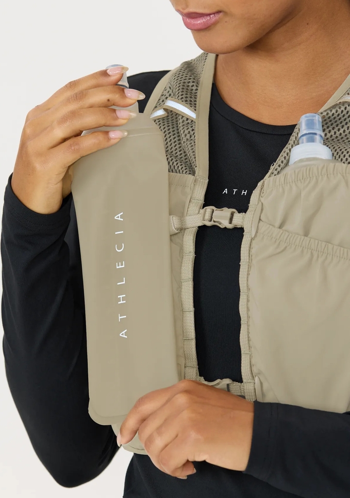 Athlecia Howdenly Running Vest - Khaki green - S/M