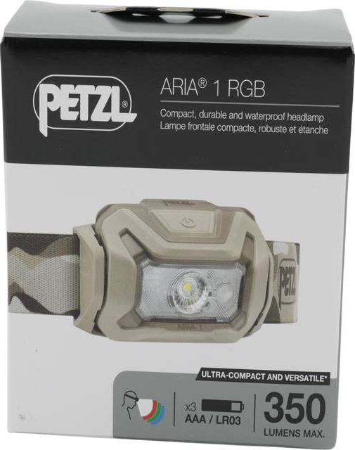 Petzl E069BB01 Pandelampe ARIA 1 RGB Camo