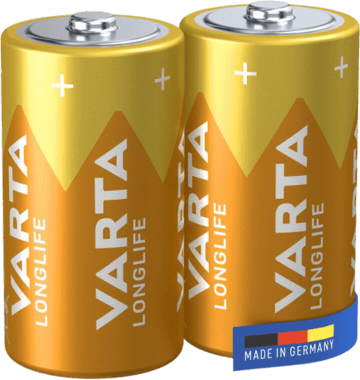 Varta Longlife C-batterier - 2-pack