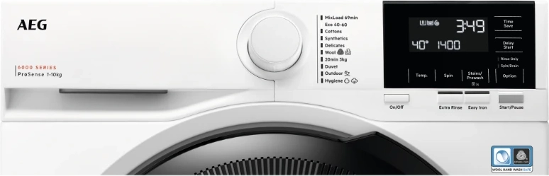 aeg 6000-serien lr624p14a vaskemaskine