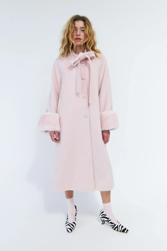 merlacras coat - light pink