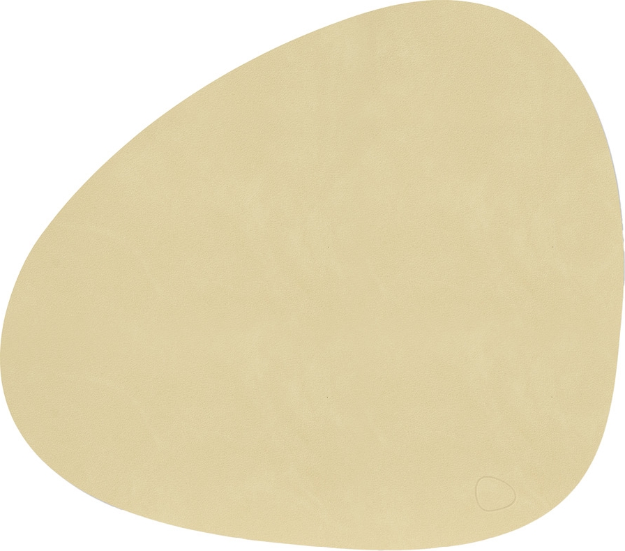 Lind DNA Mat Curve Lemon Sorbet Gul, Beige