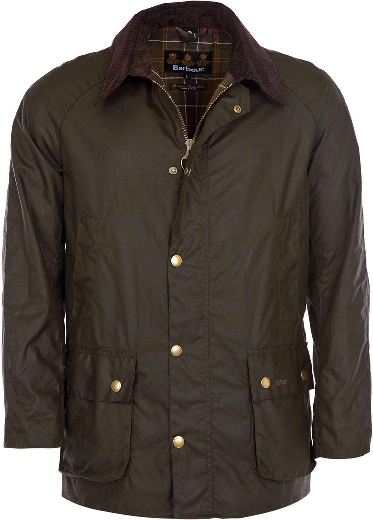Barbour Ashby Wax Jacket - Olive