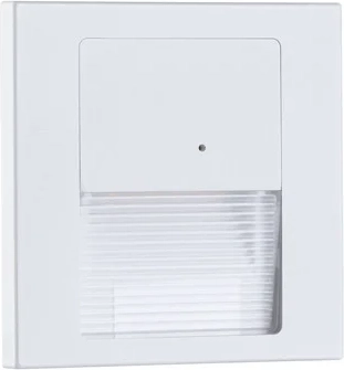 Paulmann TSARO LED Skumringsdetektor Firkantet 1x1.W 80lm 2700K IP20 230V hvid plast Vægarmatur