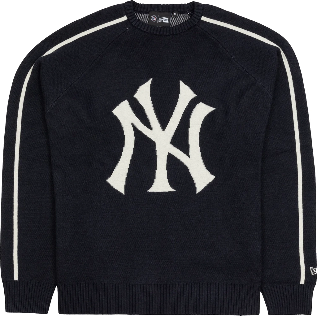 NEW ERA Pullover 'NEYYAN'  navy / hvid