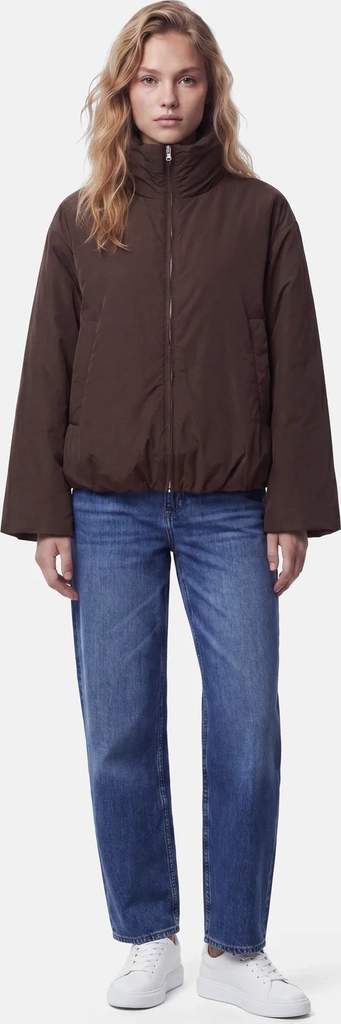 pcsif quilted jacket - hot fudge