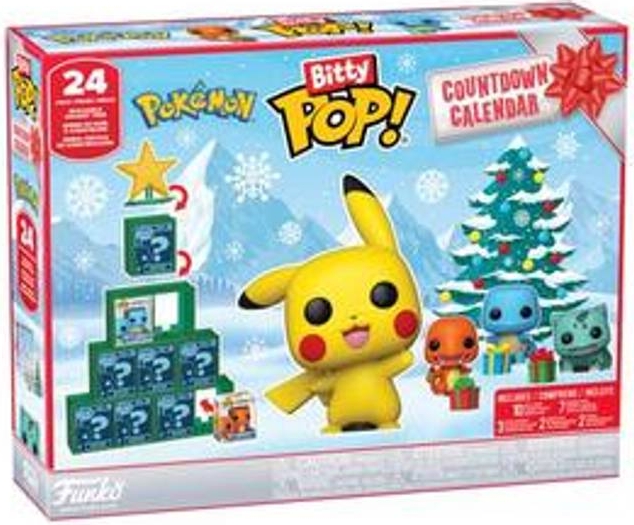 Funko Pokémon Bitty POP 24 Day Countdown Advent Calendar