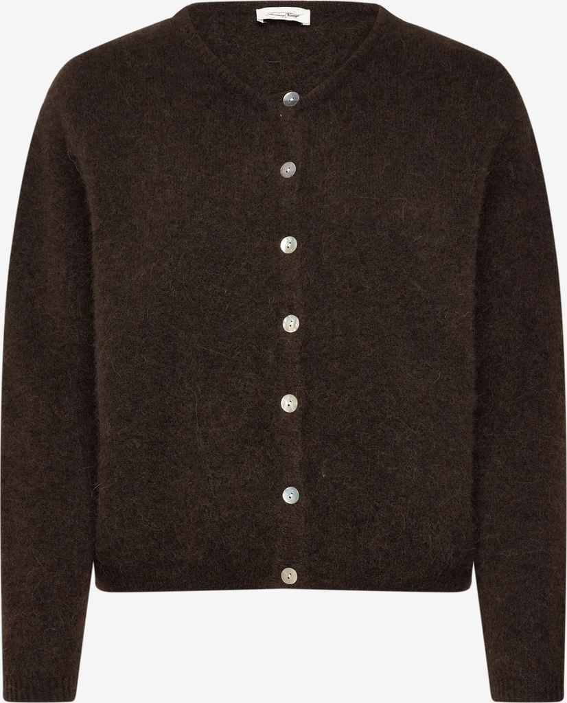 American Vintage Cardigan Vitow - Mørkebrun