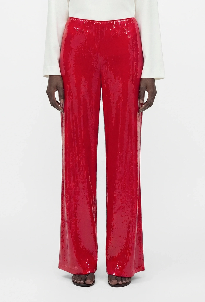 adelina pants - bukser - red