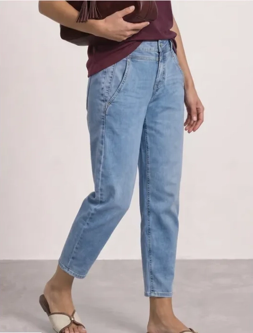 karlie barrel high waist - light blue