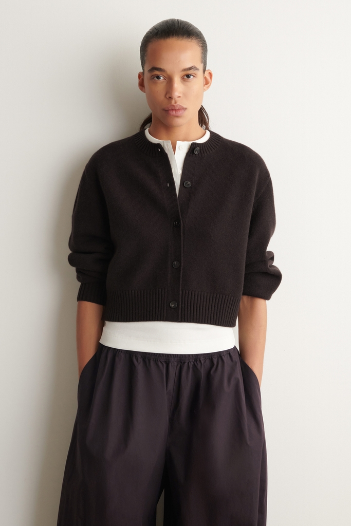 merino wool cardigan