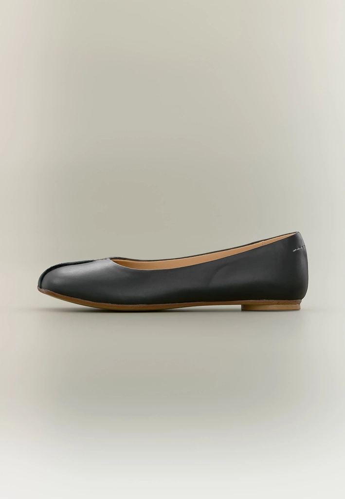 mm6 maison margielaballerinasko m/ rem - black