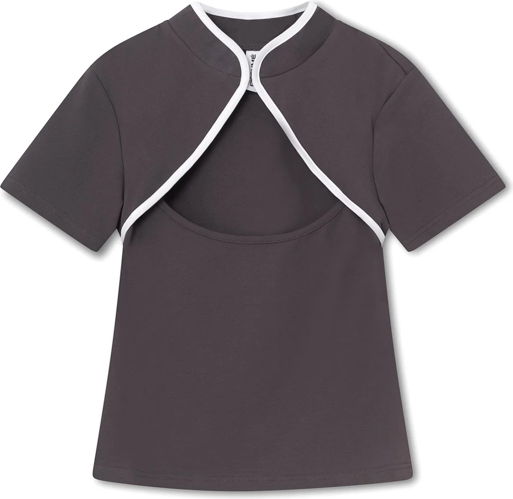 noellars top - pavement grey - résumé
