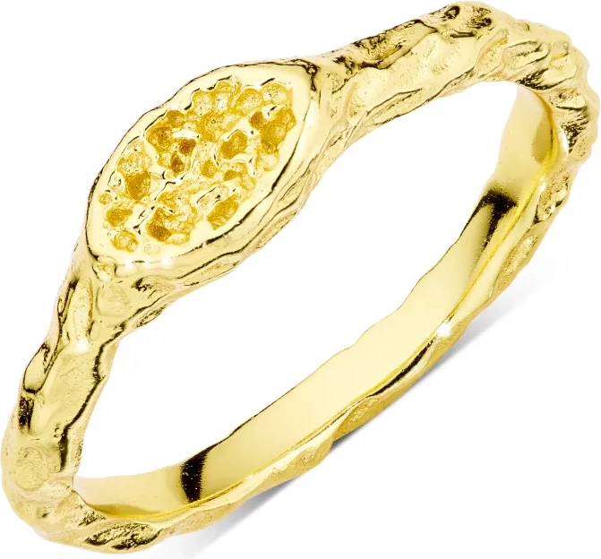 Chanti Ring Forgyldt Messing Eliné