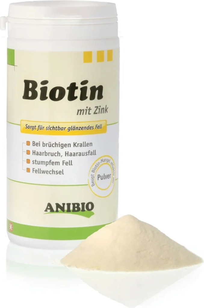 ANIBIO Biotin med zink 260 g