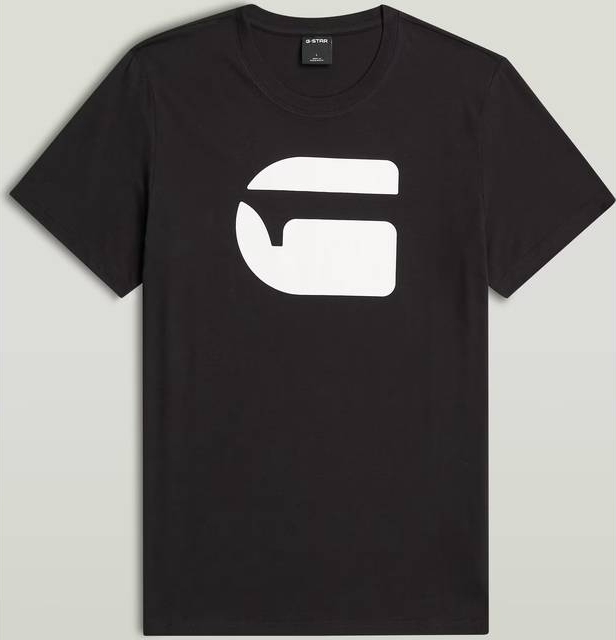G-Star Logo Slim T-Shirt - Black