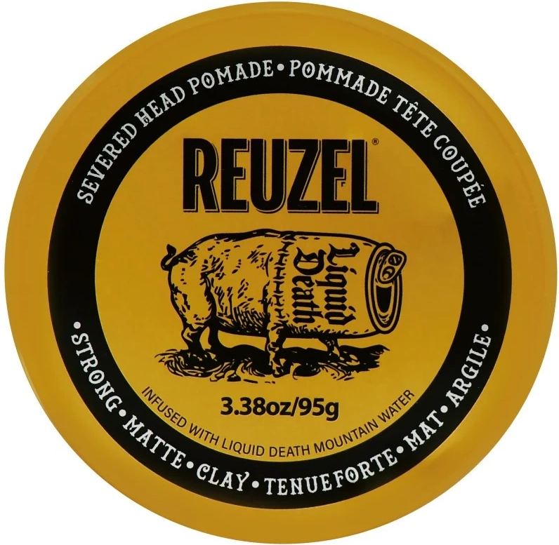 Reuzel Pomata all'argilla opaca forte 95g