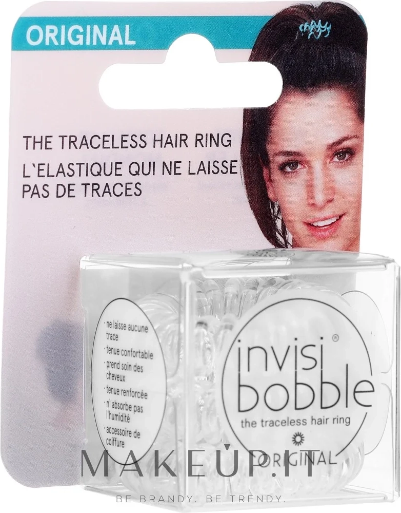 Invisibobble Crystal Clear 3 U