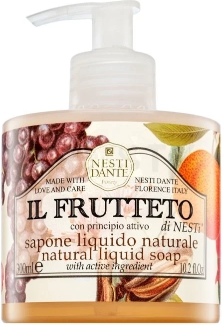 Nesti Dante Il Frutetto Natural Flydende Sæbe 300 ml