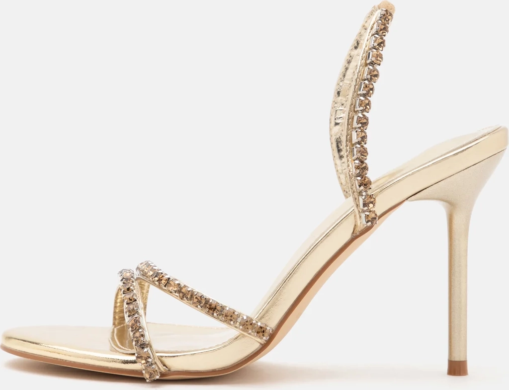 raidalba - højhælede sandaletter / højhælede sandaler - gold-coloured