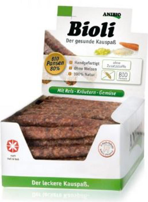 anibio bioli kallunpølse 60 stk display