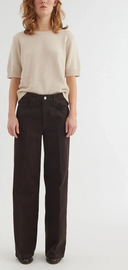 enya brown jeans - chocolate torte