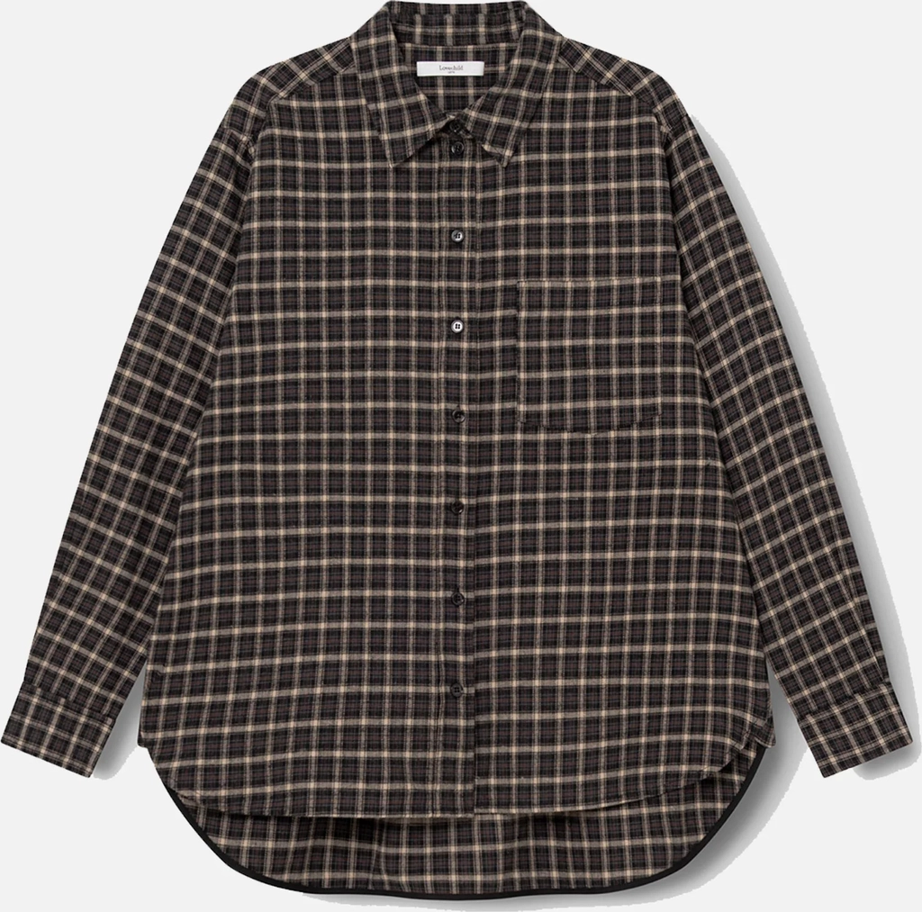 elotta shirt fall multi check
