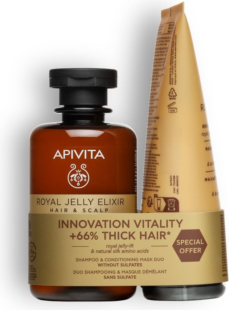 royal jelly elixir shampoo & conditioning mask at a special price