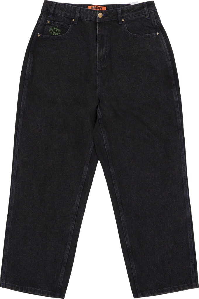 spider denim jeans