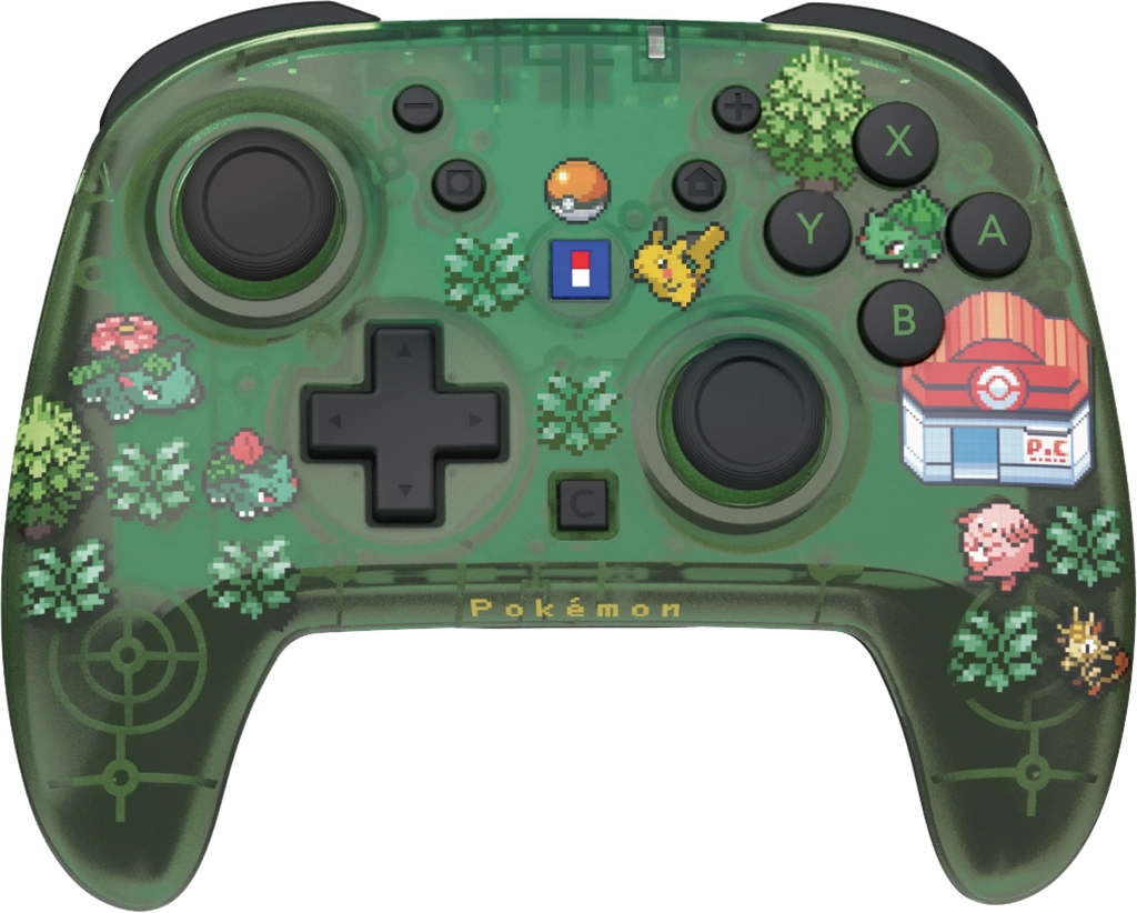 wireless horipad turbo (pokémon pixel green) for nintendo switch™ 2