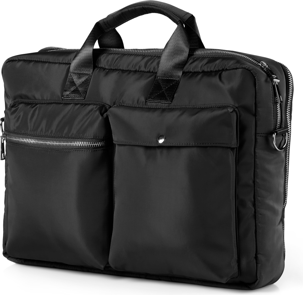 Waykins Sort Polstret Messenger Taske