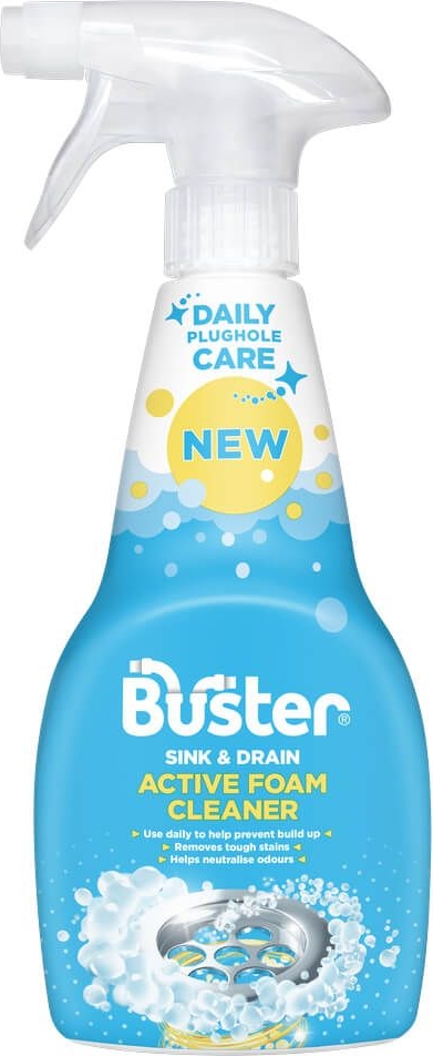 Buster Sink & Drain Active Foam Spray Cleaner 500 ml