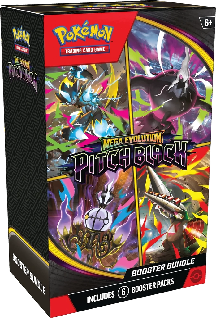 Pokémon ME05 Mega Evolution: Pitch Black Booster Pack Bundle