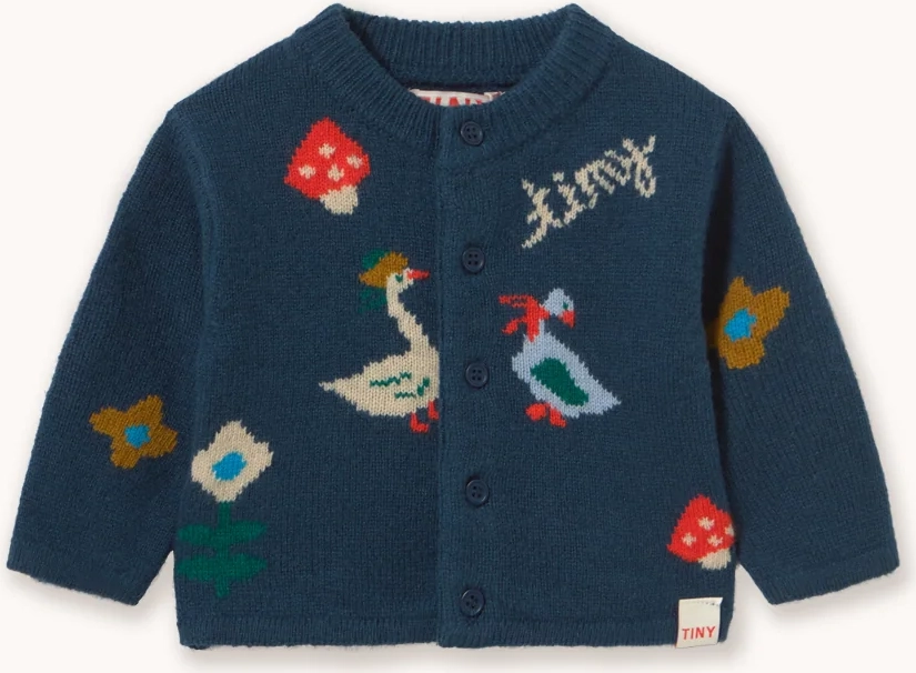winter pond cardigan baby