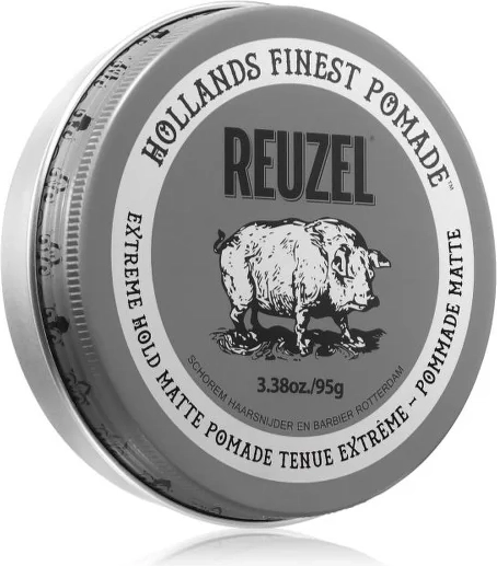 Reuzel Ekstrem Hold Mat Pomade til Hår - 95 ml
