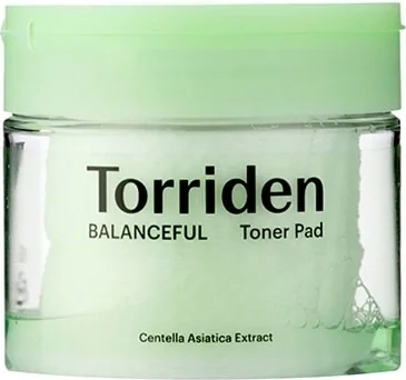 Torriden Balanceful Cica Balancing Face Wipe för fet hud