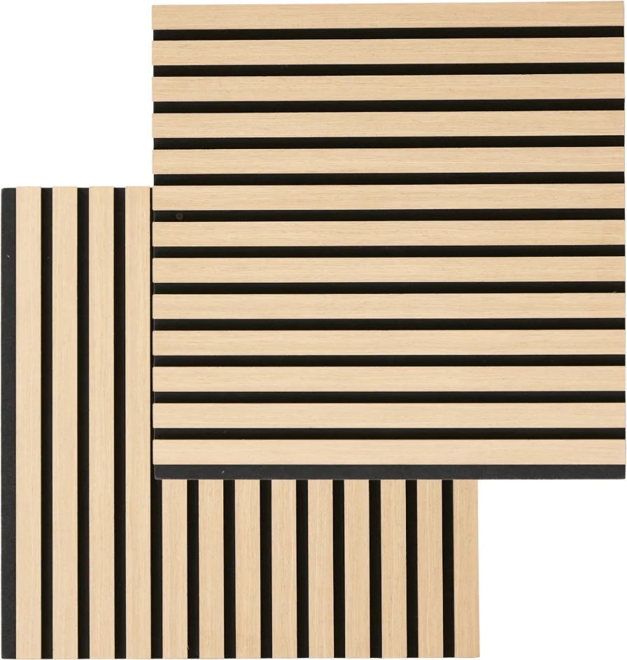 akustikpanel i ekfanér 520×520×18 mm