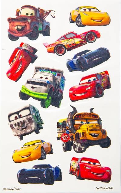 Disney Cars Tatoveringer 12 Stk