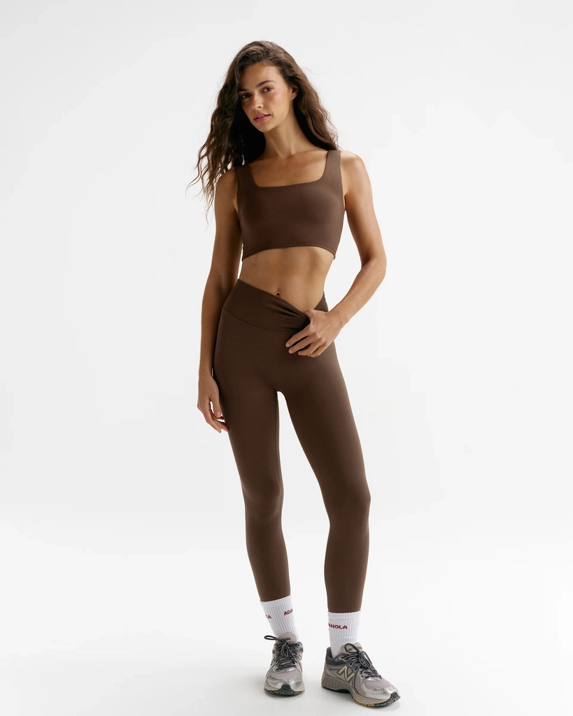 ultimate leggings - chocolate brown
