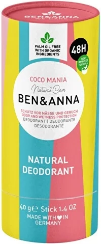 Ben & Anna deodorante naturale Coco Mania 40 g