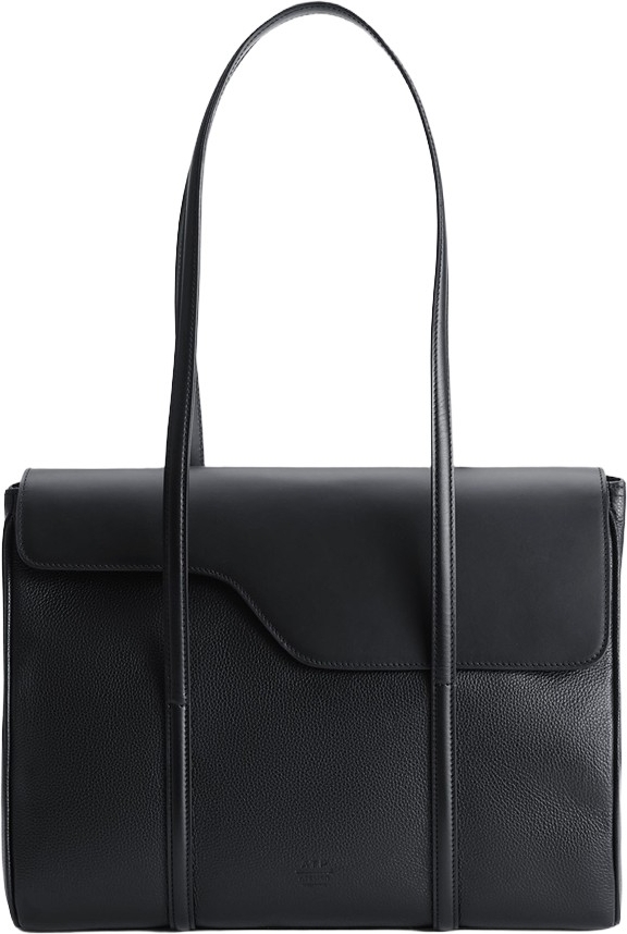 ATP Atelier Abriola Black Grained Calf/vacchetta One Size - Skuldertasker hos Magasin