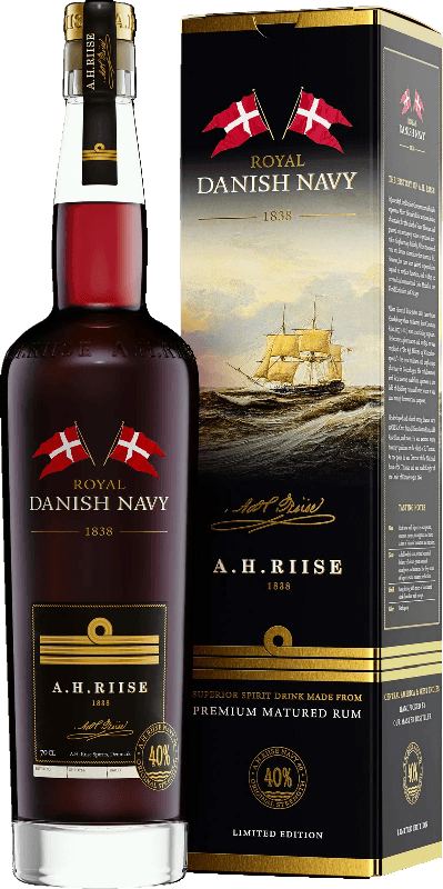 a.h. riise royal danish navy rum