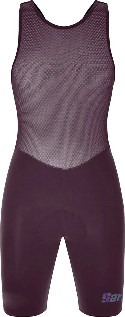 santini unico edge women bib short - bordeaux