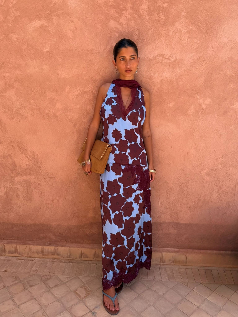 Never Fully Dressed Lily Top - Burgundy/Purple