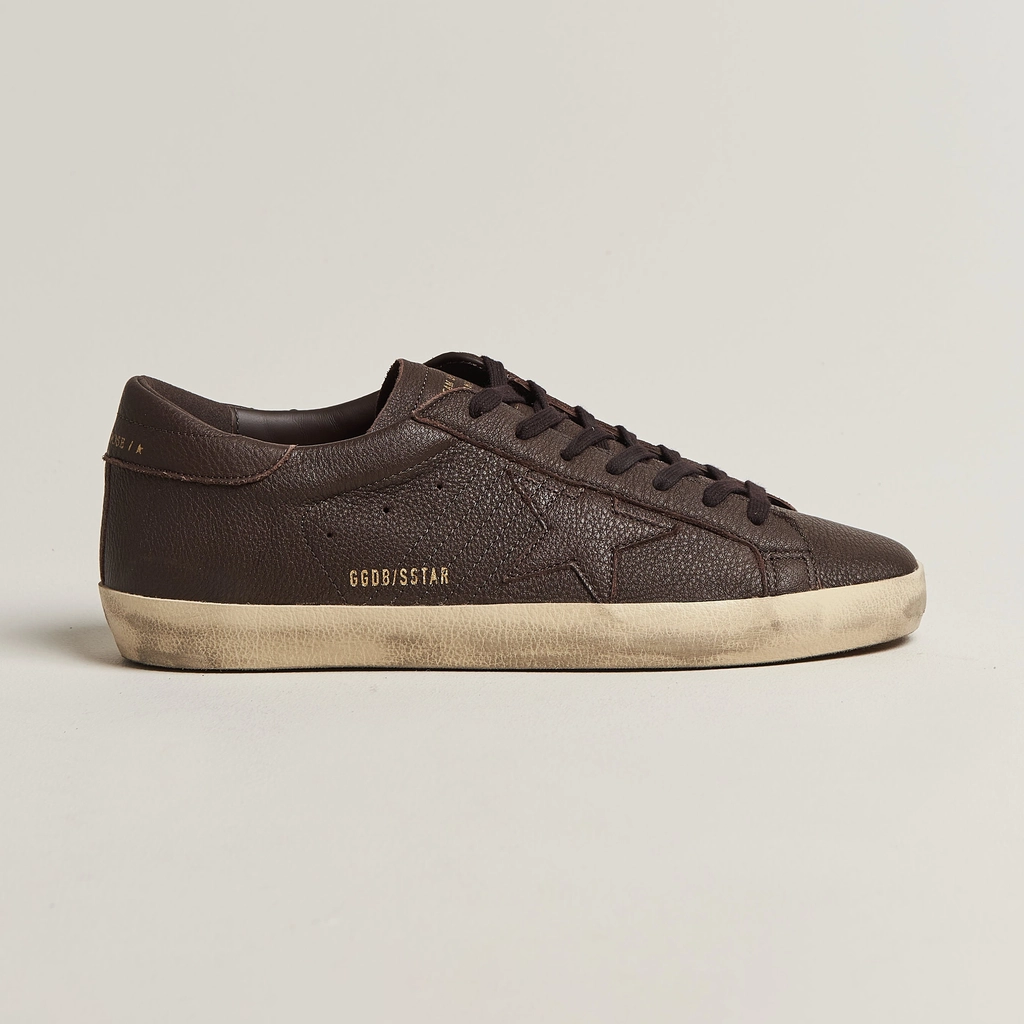 GOLDEN GOOSE Super-Star Sneakers Læder - Brun